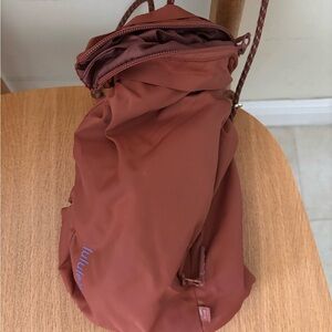lululemon hiking bag roll top bag